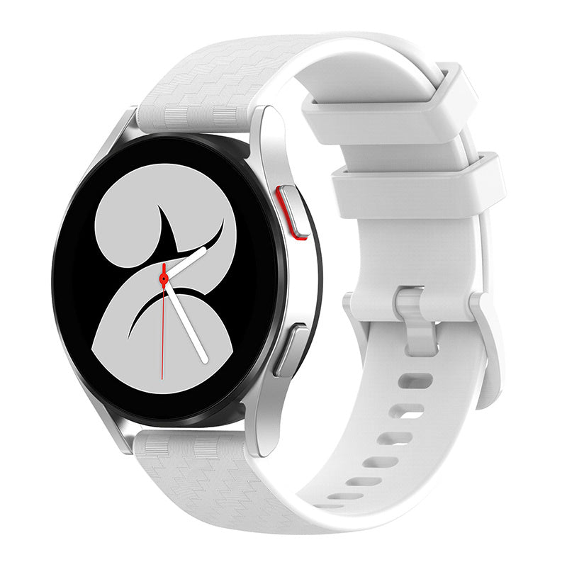 For Garmin Samsung Polar Huami Huawei 20mm Carbon Fiber Silicone Watch Band Replacement Wrist Strap For Garmin Samsung Polar Huami Huawei 20mm Carbon Fiber Silicone Watch Band Replacement Wrist Strap